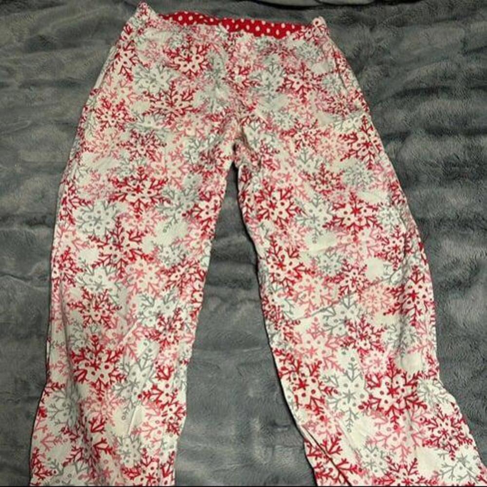 Victoria's Secret Snowflake Pajama Pants (Size S/P)